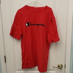 Red Champion Tshirt